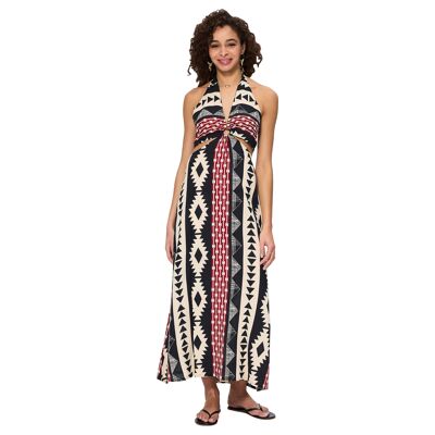 Long sleeveless summer dress MBM8500A