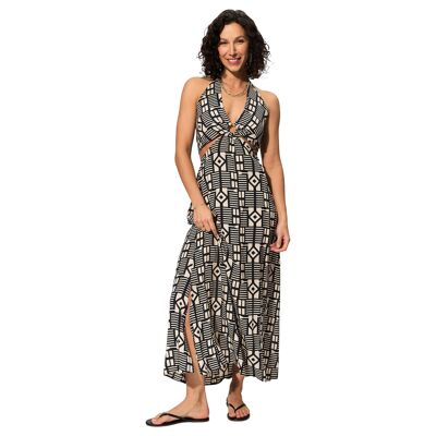 Long sleeveless summer dress MBM8500B