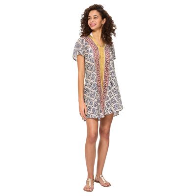 ROBE ETE COURTE MANCHES COURTES RO8501B