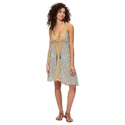 RO8500C SHORT SLEEVELESS SUMMER DRESS