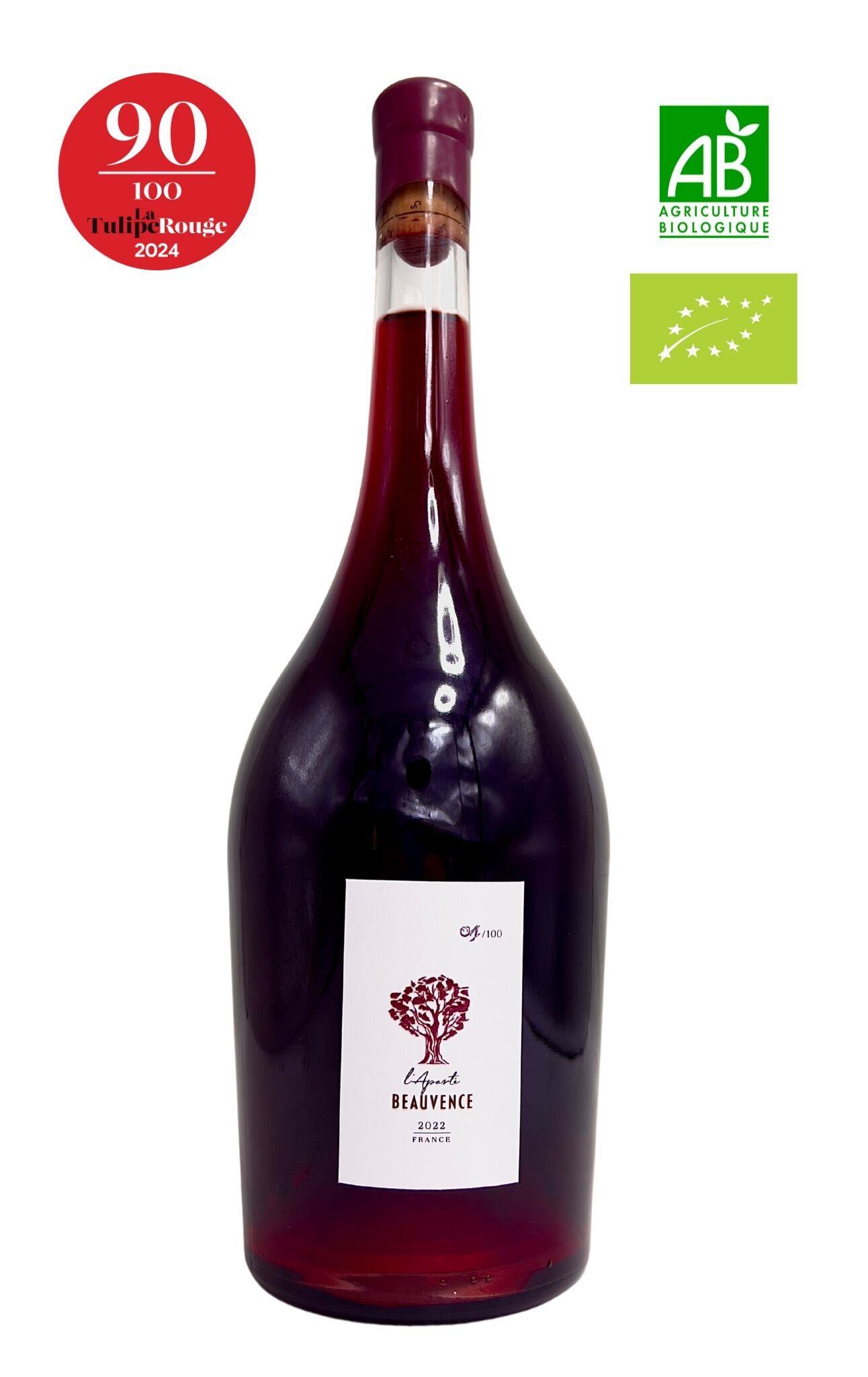 Red Wine - Still - 150cl - L'Aparté Magnum - AOP Luberon - Rhône Valley - France