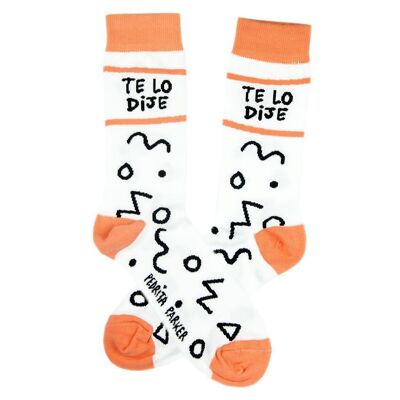 Chaussettes Je t'ai dit