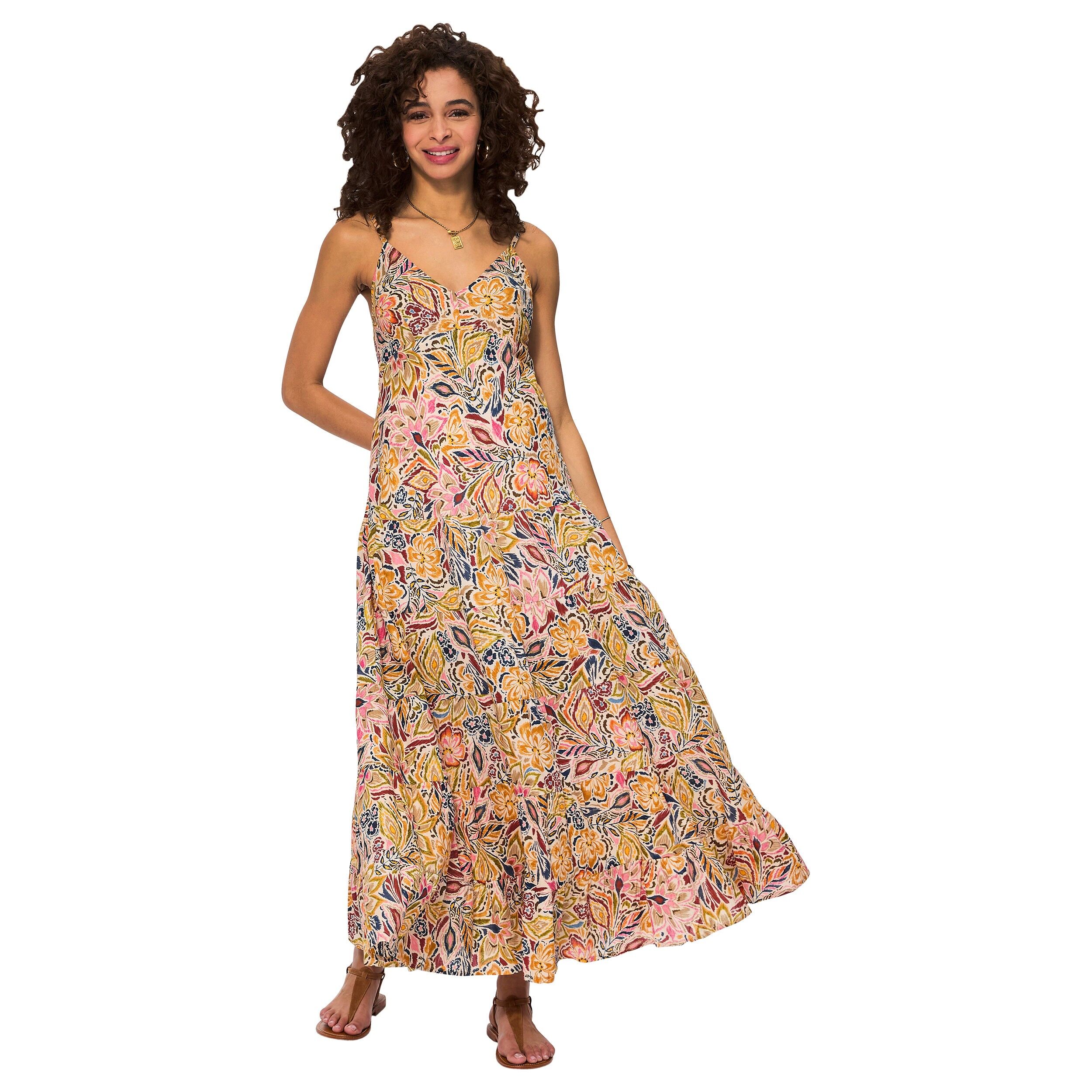 ROBE ETE LONGUE SANS MANCHES MAXI8040F