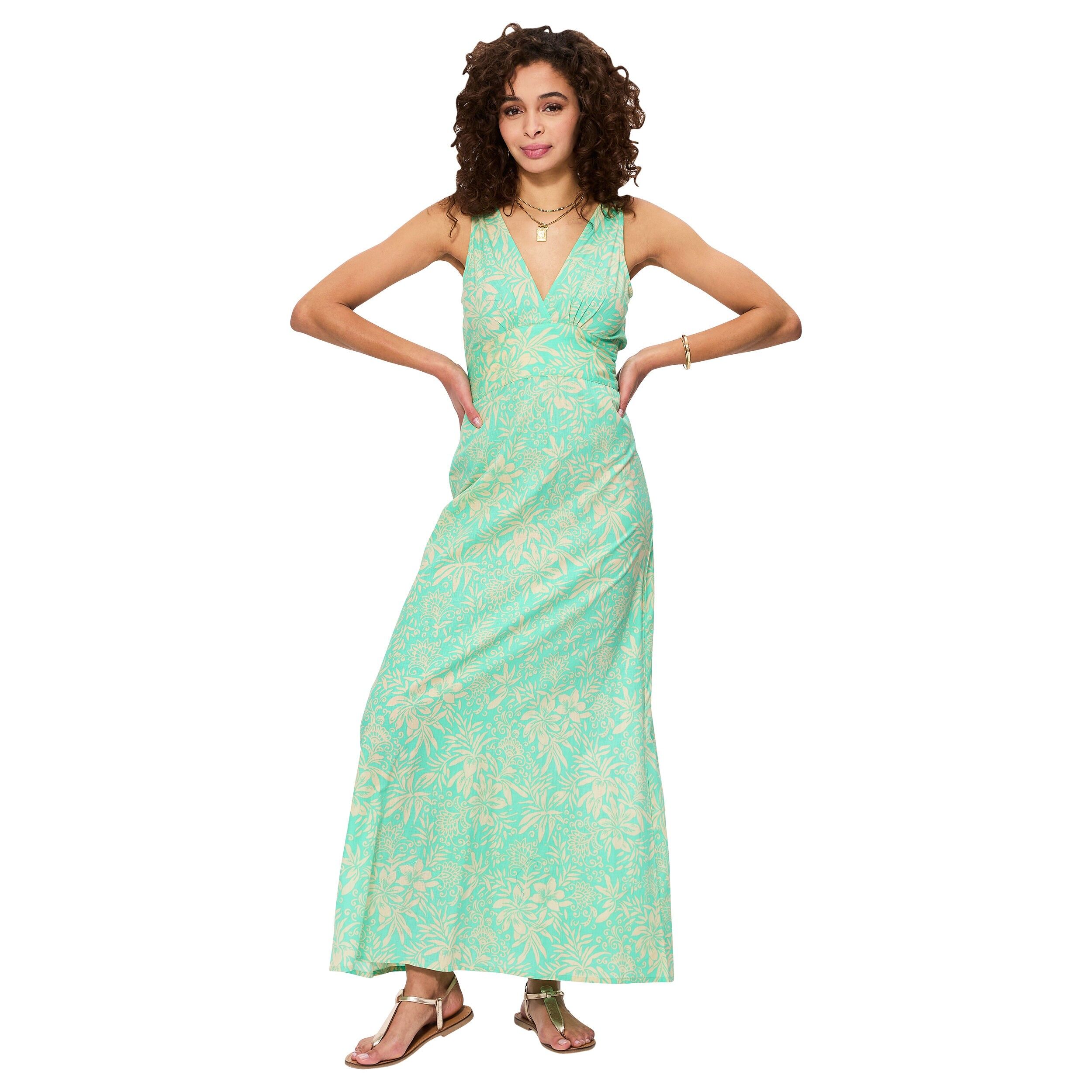 MAXI8041C ABITO ESTIVO SENZA MANICHE LUNGHE