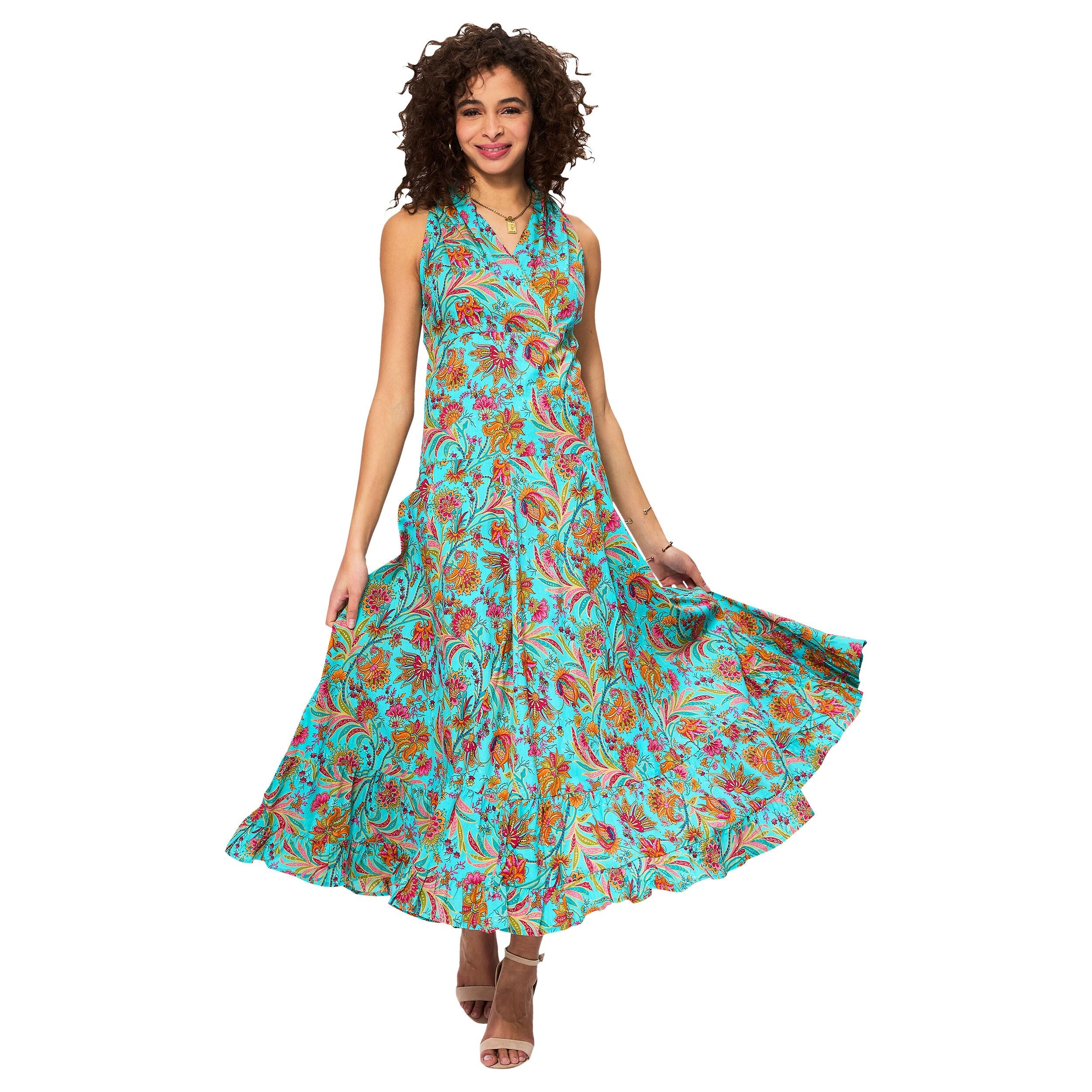 MAXI8042J ABITO ESTIVO SENZA MANICHE LUNGHE