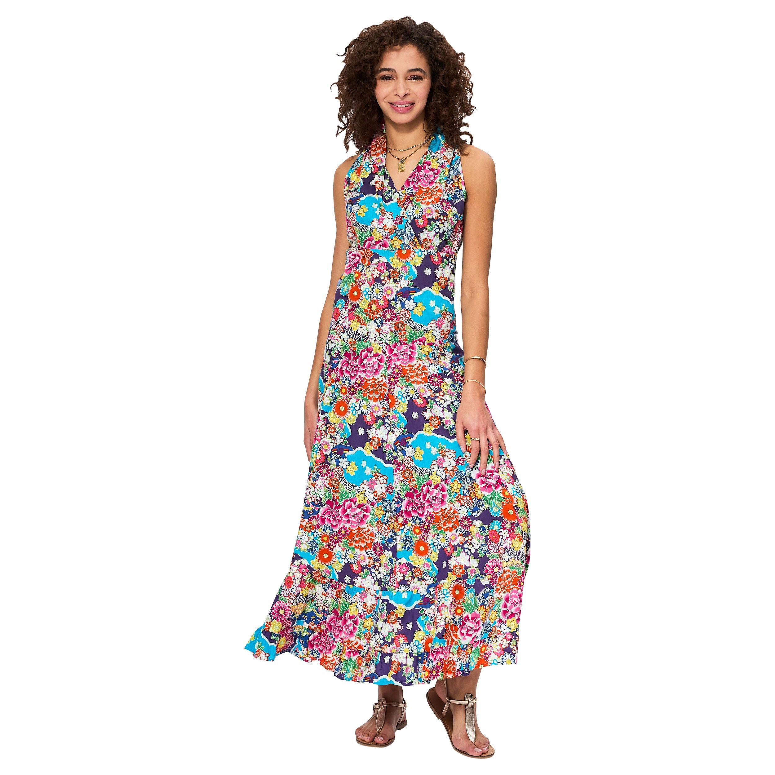 MAXI8042M ABITO ESTIVO LUNGO SENZA MANICHE