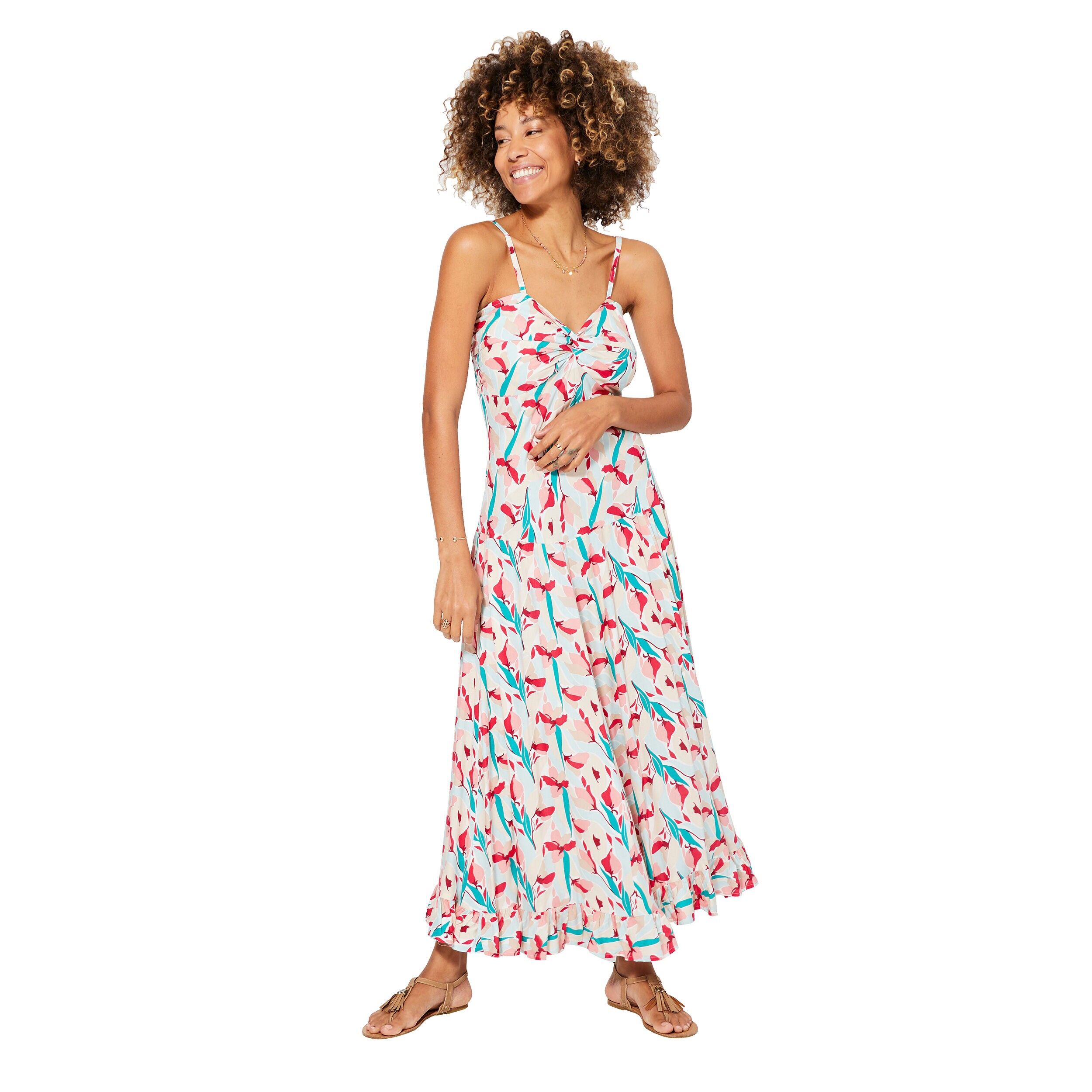 ROBE ETE LONGUE SANS MANCHES MAXIV0108H