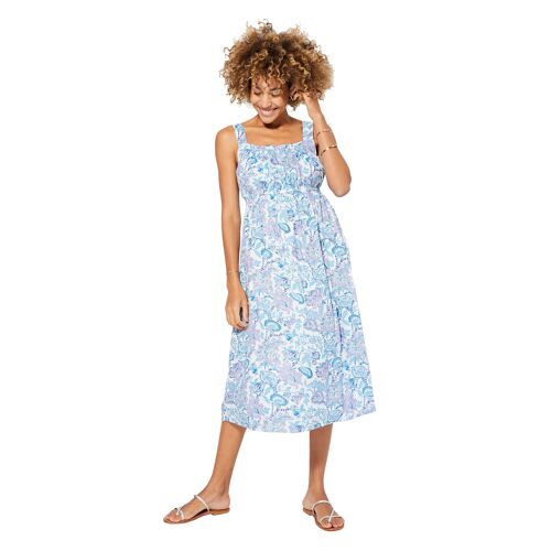 ROBE ETE MI-LONGUE SANS MANCHES MAXIV0110C