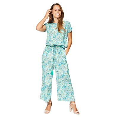LONG SUMMER JUMPSUIT SHORT SLEEVES MCCO0034B