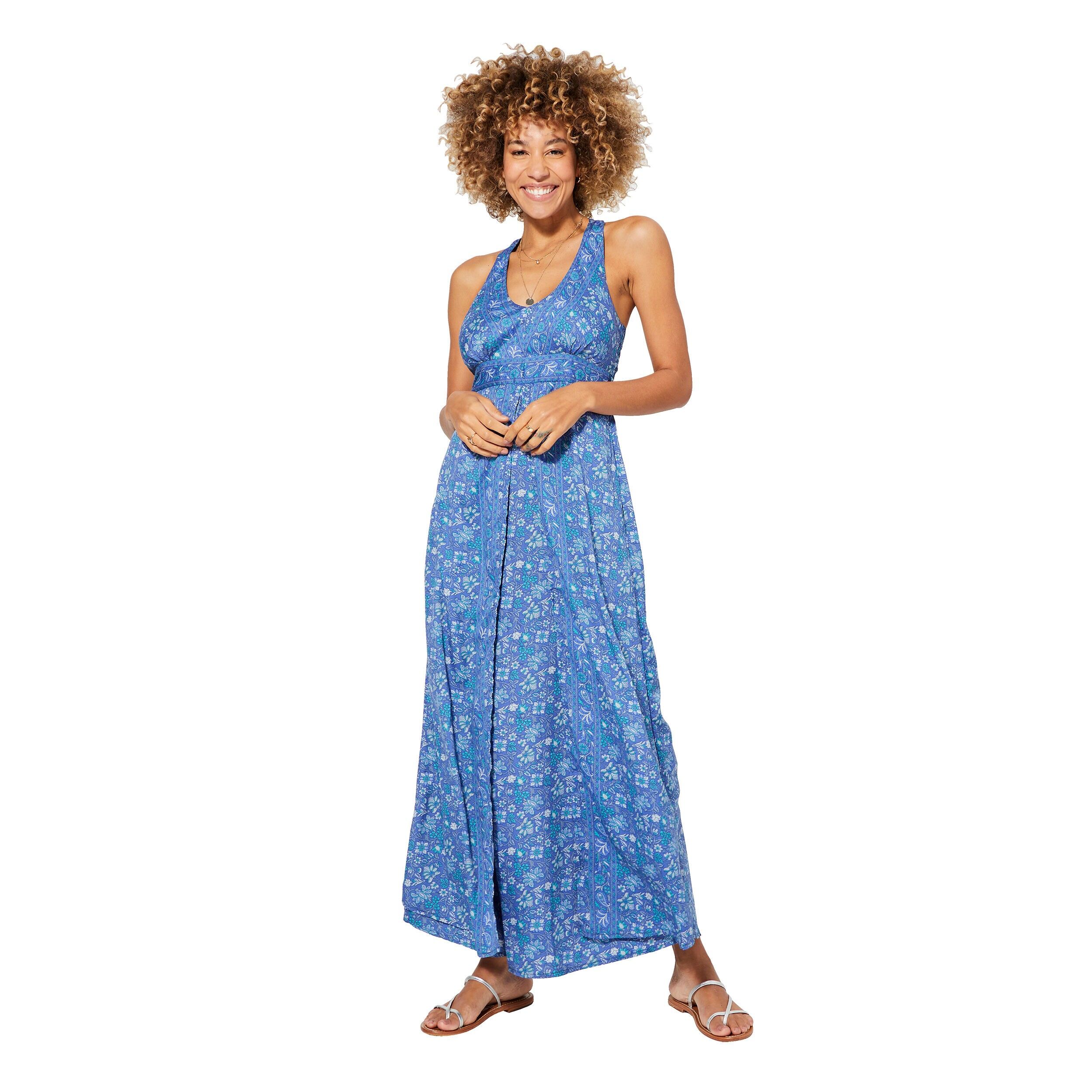 ROBE ETE LONGUE SANS MANCHES MCMAXI0617G