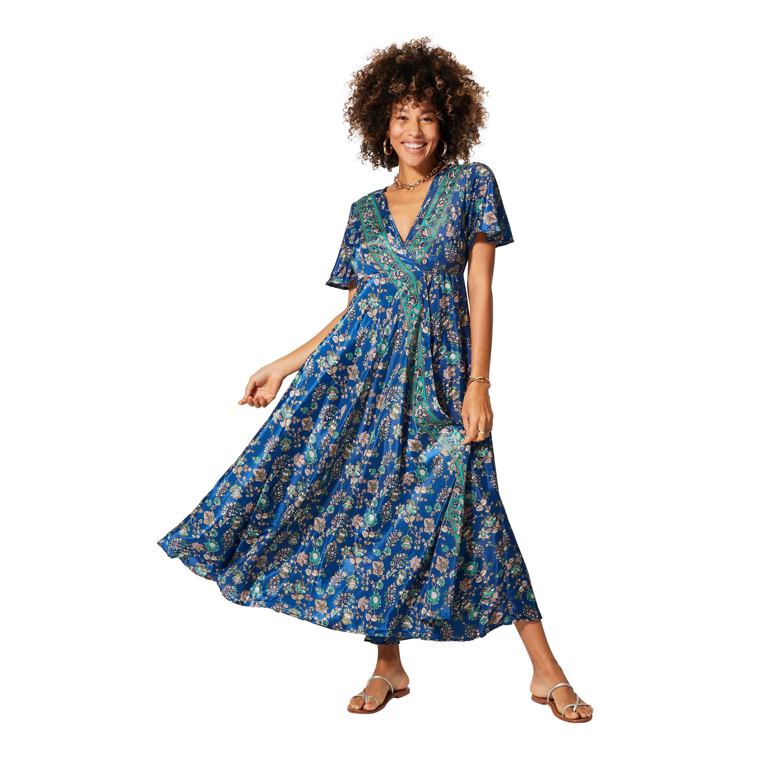 ROBE ETE LONGUE MANCHES COURTES MCMAXI0656J