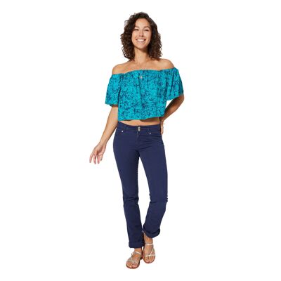 CROPTOP ETE COURT MANCHES COURTES MCTOP0121D