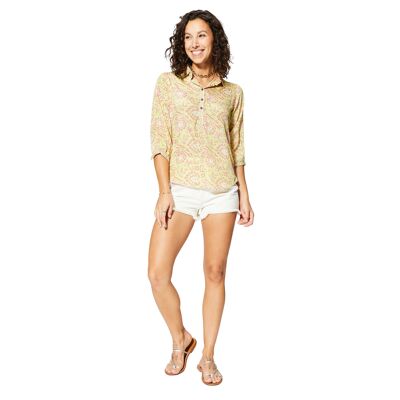 BLUSA CLÁSICA DE VERANO MANGAS 3/4 MCTOP0131D