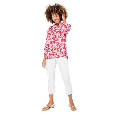 CHEMISIER ETE LONG MANCHES 3/4 TOPV0110J