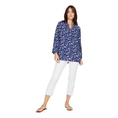 LONG SUMMER BLOUSE 3/4 SLEEVES TOPV0110I