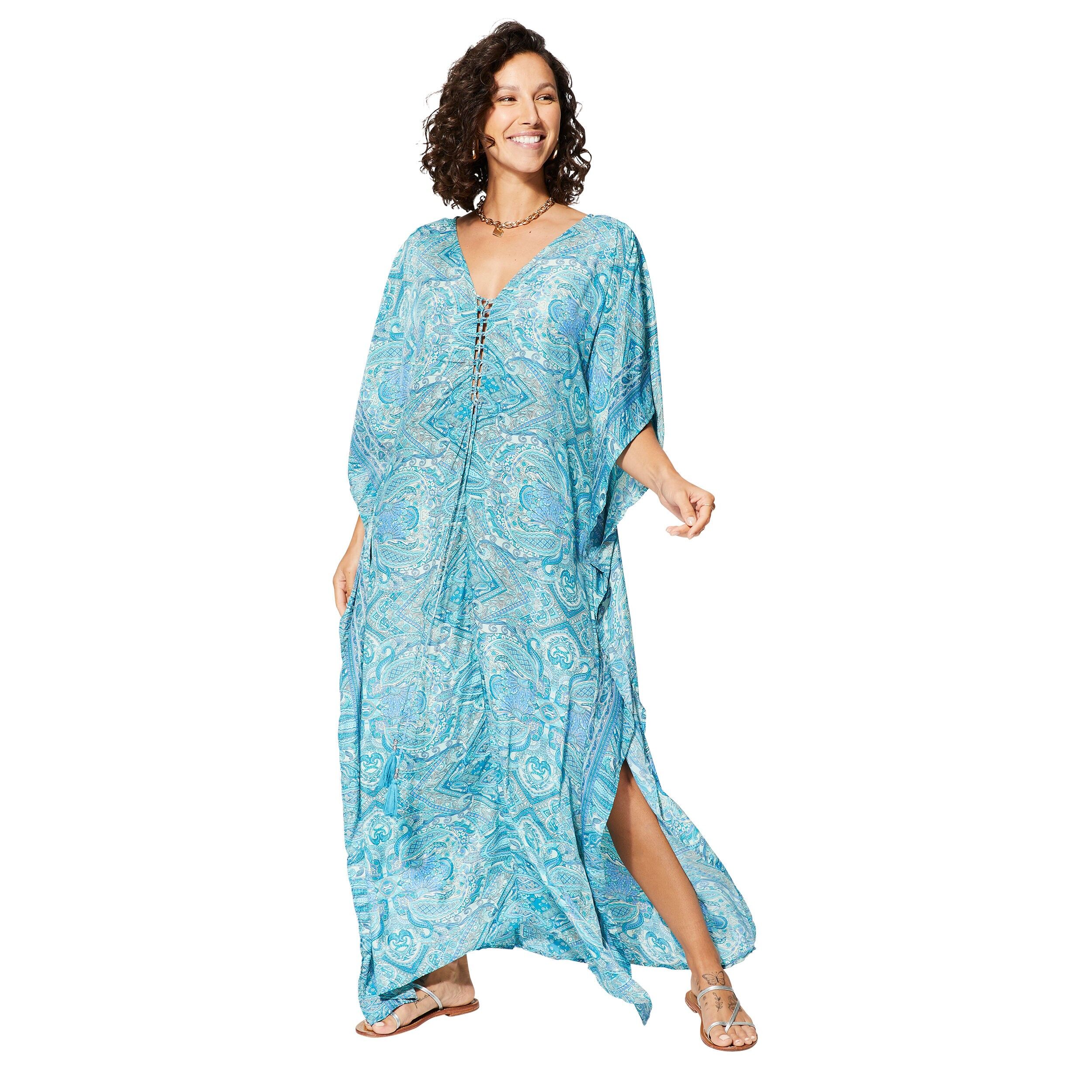 SOMMER-KAFTAN MIT LANGEN 3/4-ÄRMELN KAFIP0006L