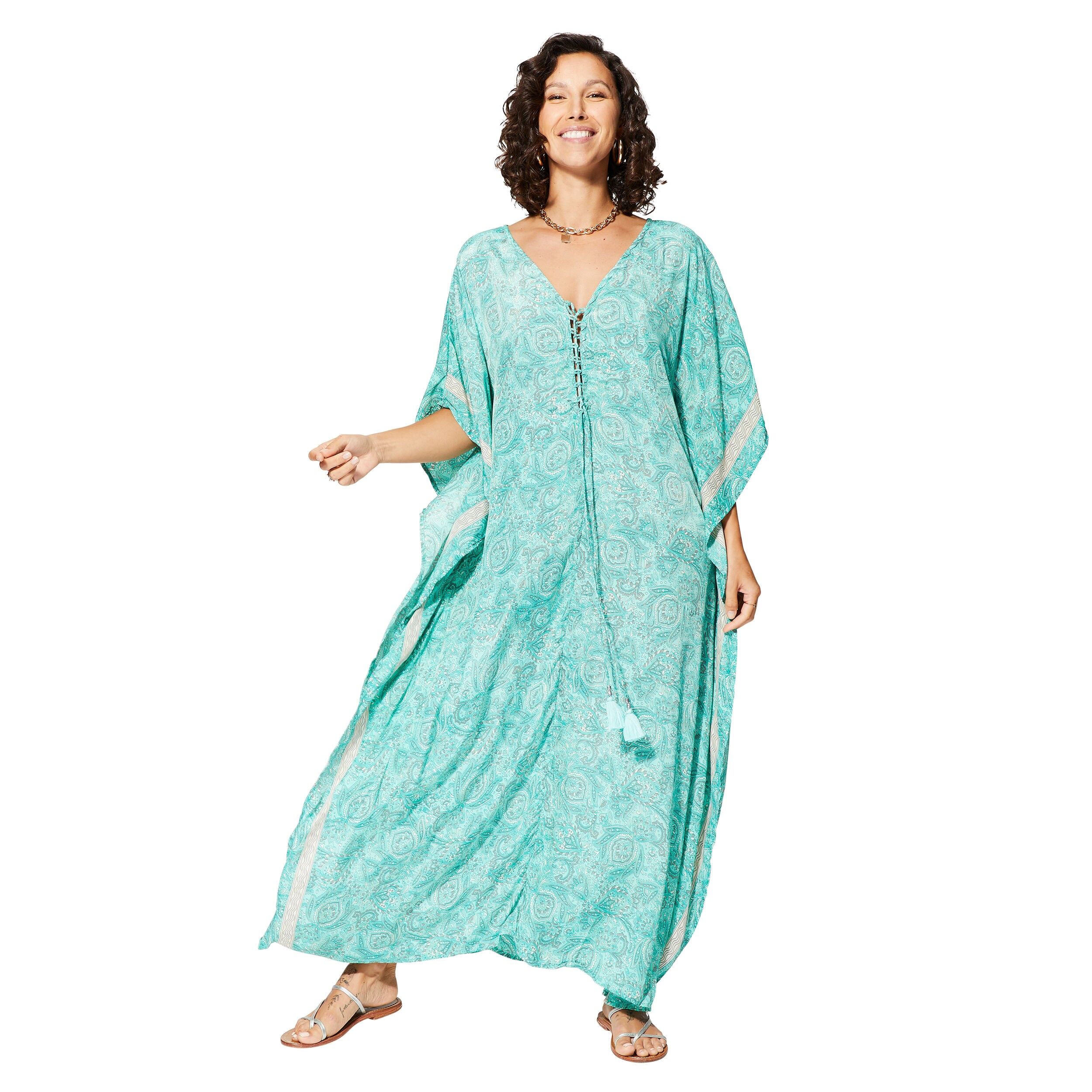 SOMMER-KAFTAN MIT LANGEN 3/4-ÄRMELN KAFIP0006M