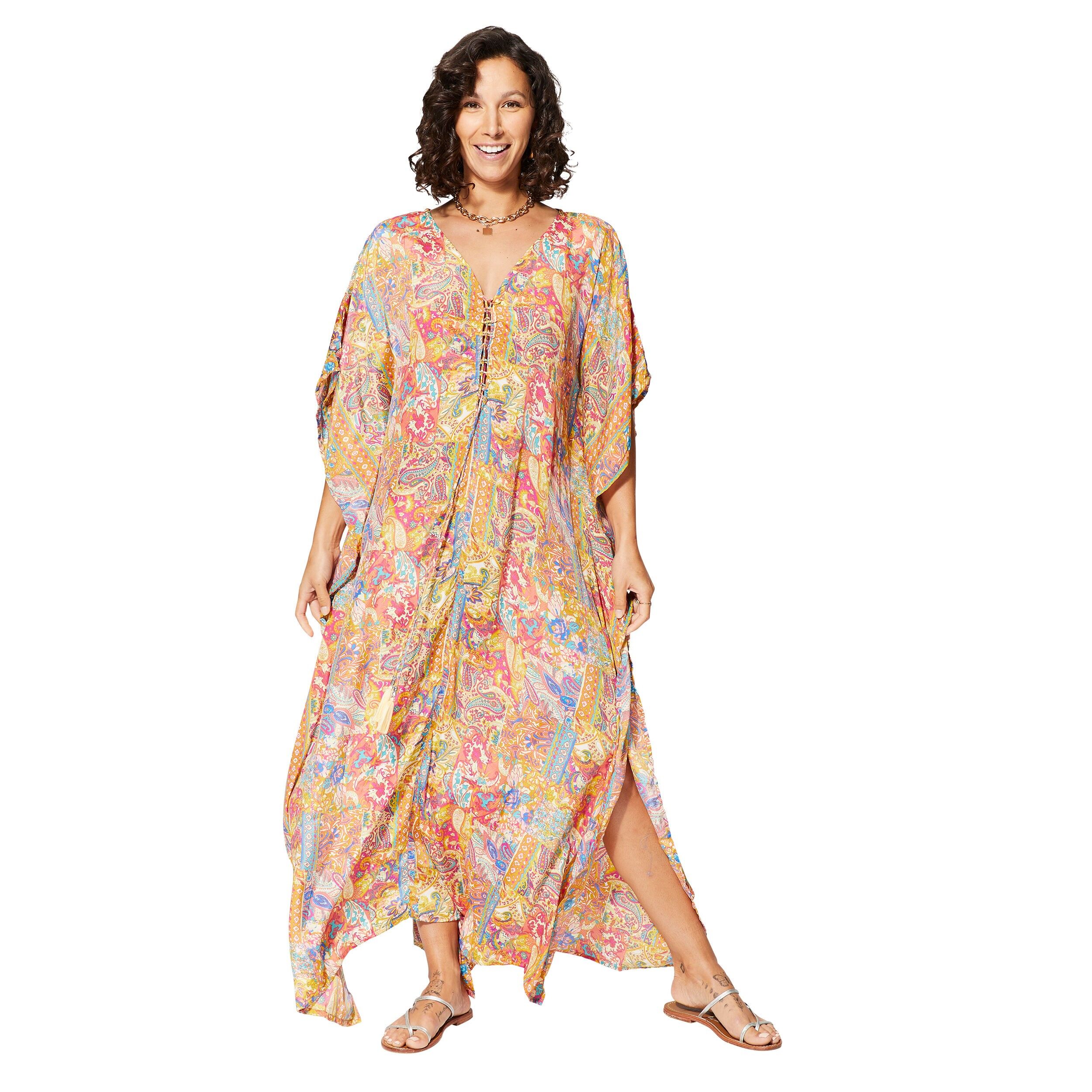 SOMMER-KAFTAN MIT LANGEN 3/4-ÄRMELN KAFIP0006I