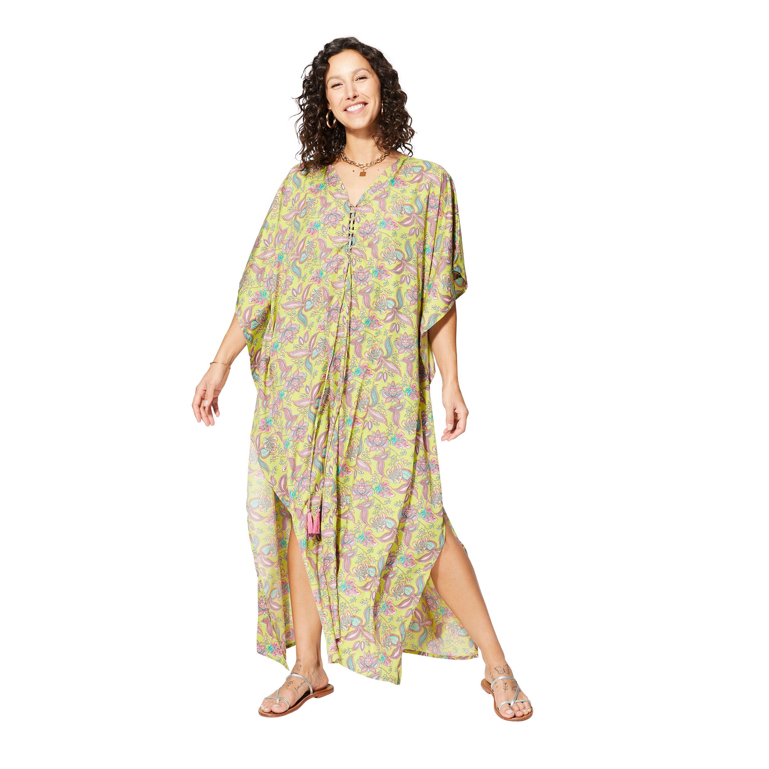 SOMMER-KAFTAN MIT LANGEN 3/4-ÄRMELN KAFIP4001E