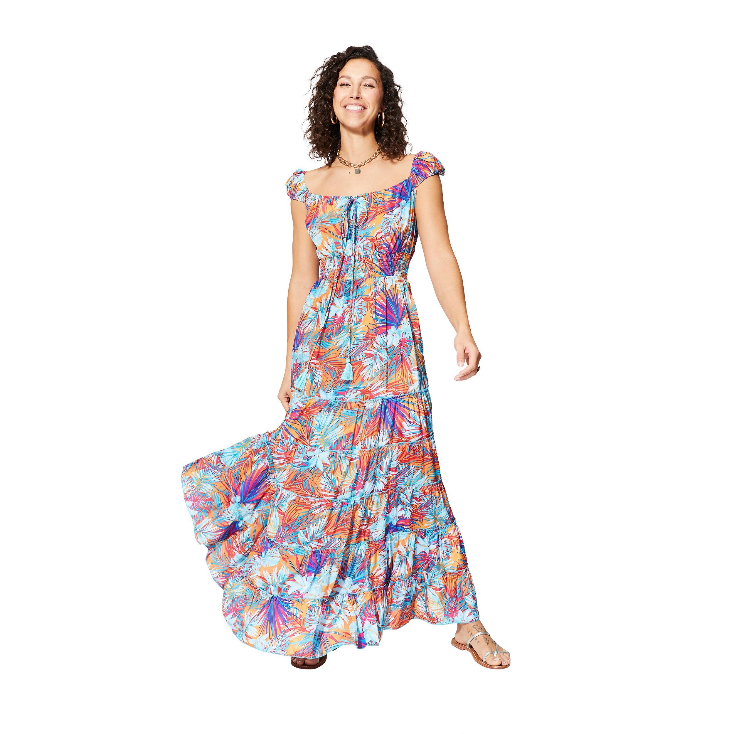 MAXIPA4009E ABITO ESTIVO SENZA MANICHE LUNGHE