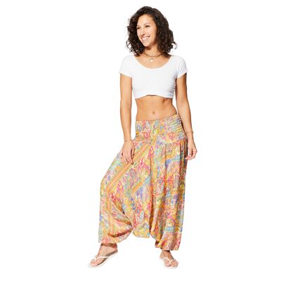 PANTALONES 3 EN 1 SAROUEL PANTALONES HAREM VERANO PIP0071N