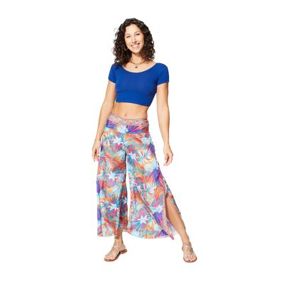 Pantalones acampanados de verano para mujer, fluidos y ligeros PIP4001C