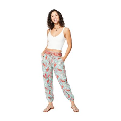Pantalones de verano de corte holgado para mujer PIP4002F