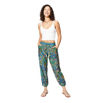 Pantalones de verano de corte holgado para mujer PIP4002H