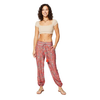 Pantalones de verano de corte holgado para mujer PIP4002K