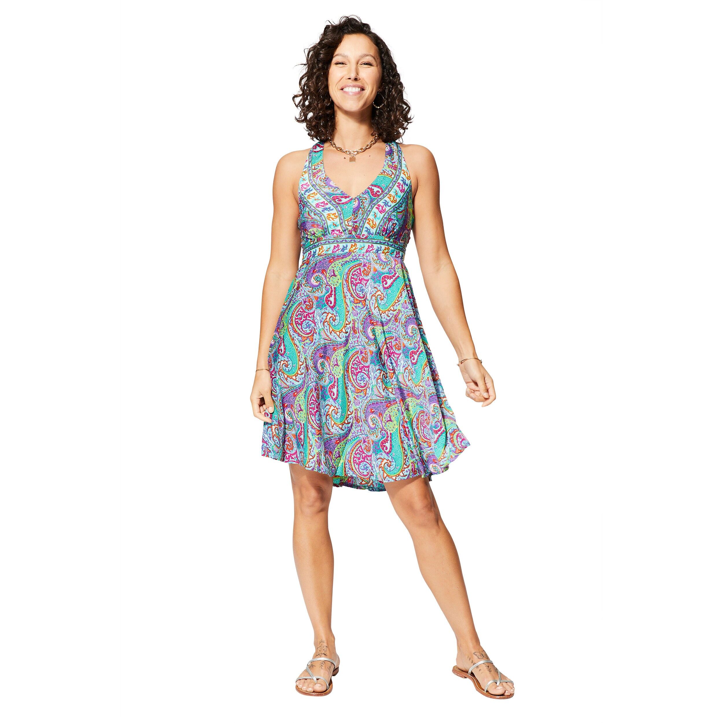 KURZES ÄRMELLOSES SOMMERKLEID RLIP0614H