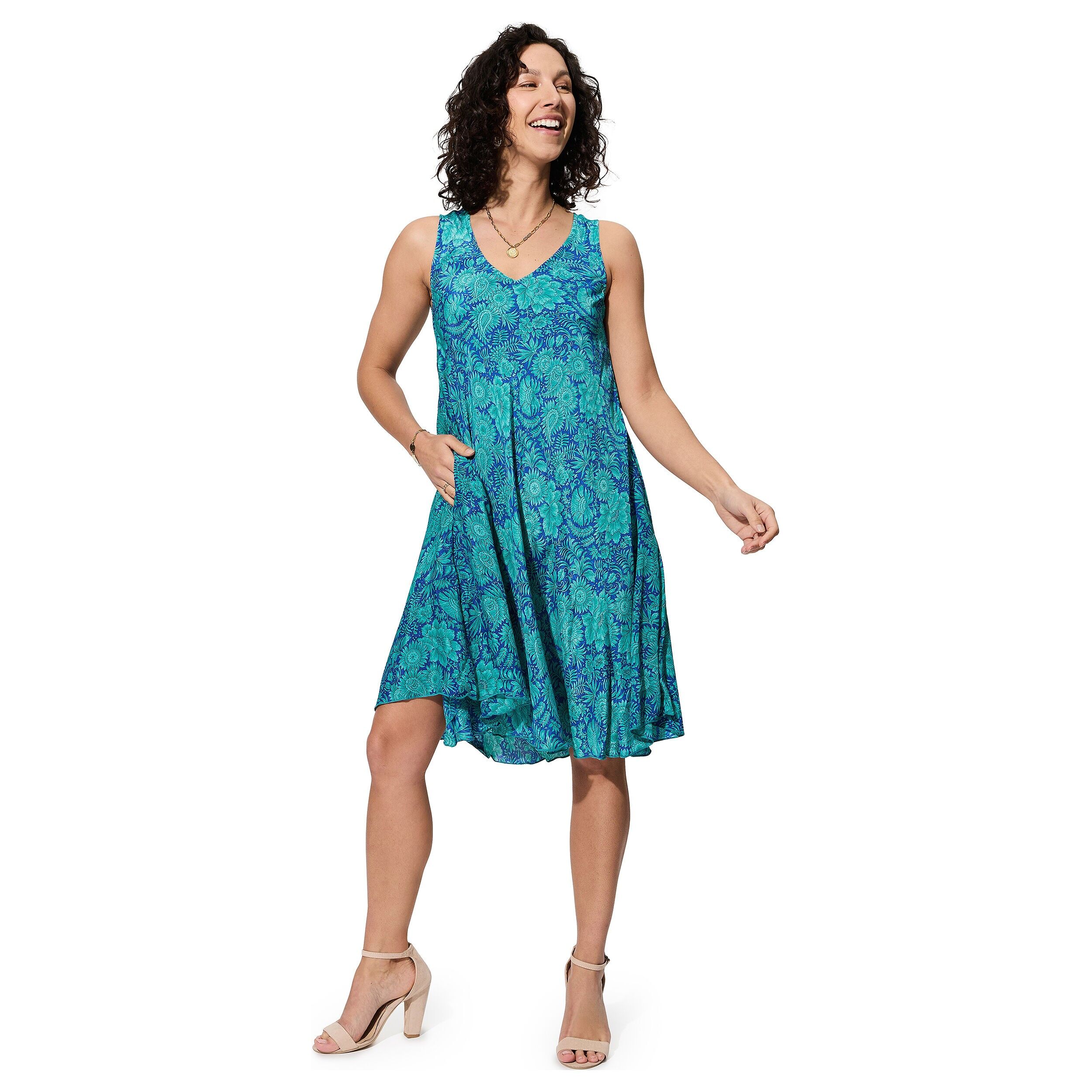 ROBE ETE COURTE SANS MANCHES RLIP0617C