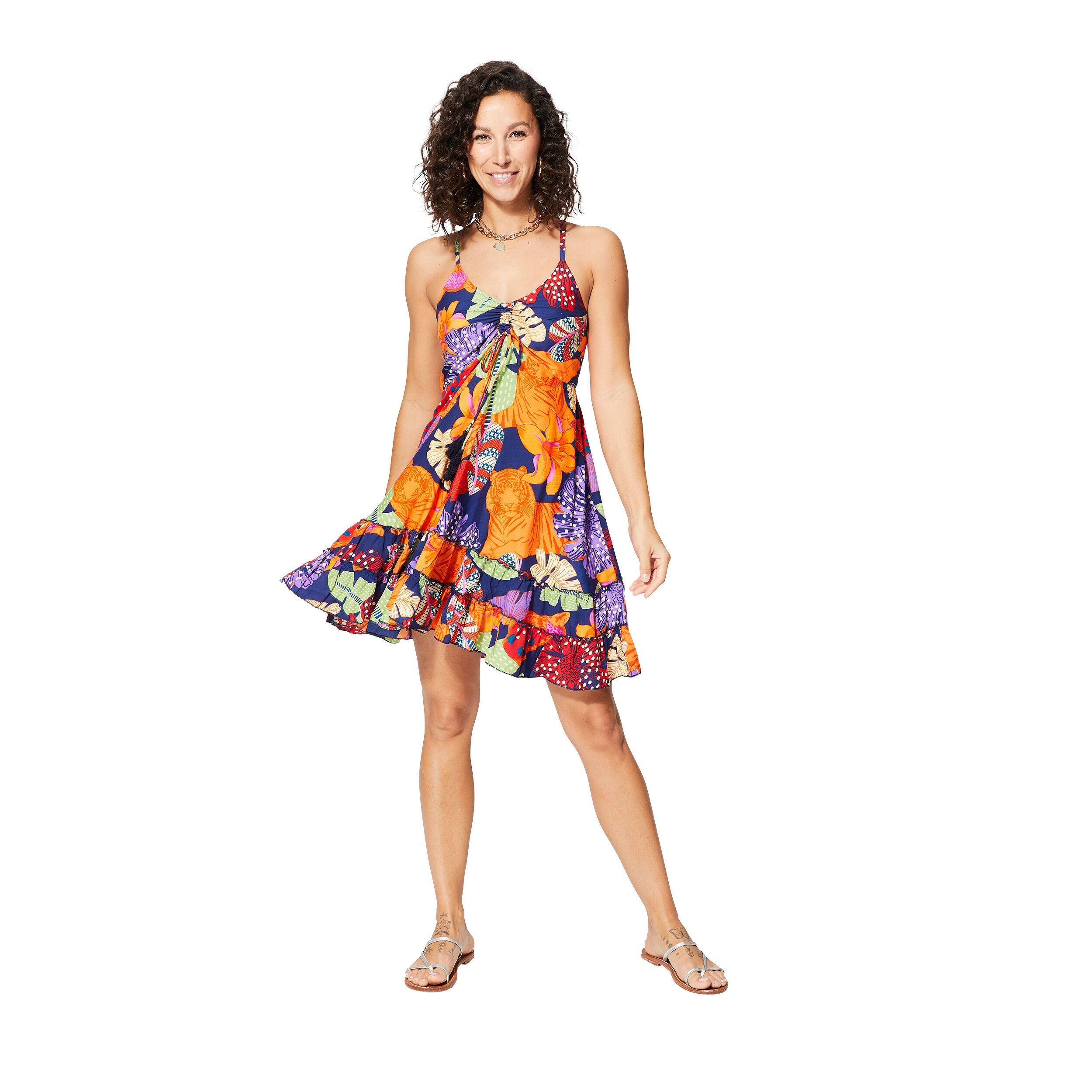 KURZES ÄRMELLOSES SOMMERKLEID RLIP4001G