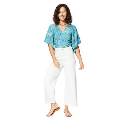 CROPTOP ETE COURT MANCHES COURTES TIP0056E
