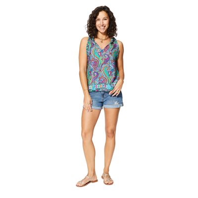 CLASSIC SLEEVELESS SUMMER TANK TOP TIP0059J