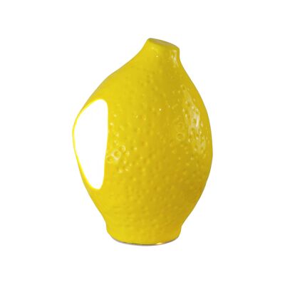 Lampada da tavolo in ceramica a forma di limone - Tendenza frutta estiva - Limon
