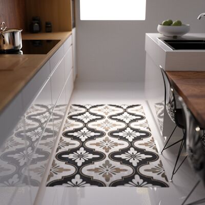 Tappetino in vinile Maroc Black 100x147cm
