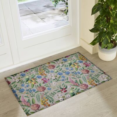 Bold Floral Indoor Outdoor Doormat (90 x 60cm)