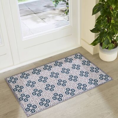 Beige Mosaic Indoor Outdoor Doormat (90 x 60cm)