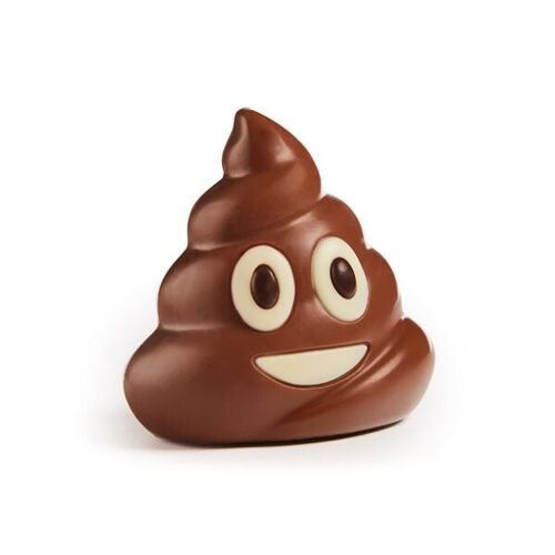 EMOJI CROTTE EN CHOCOLAIT AU LAIT - 10 sachets de 50g