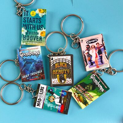 Book Keychain
