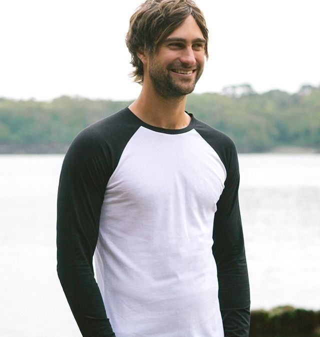 Langärmliges Baseball-T-Shirt