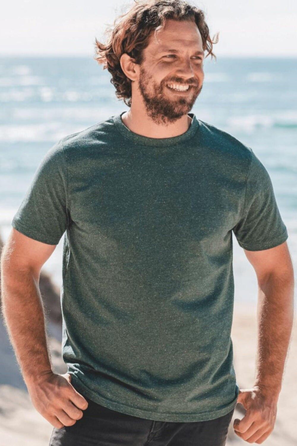 Strukturiertes T-Shirt aus Neppy