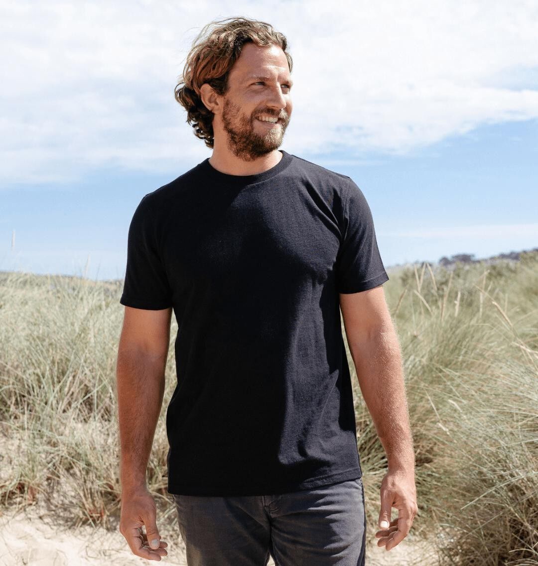 T-Shirt aus recycelter Baumwolle