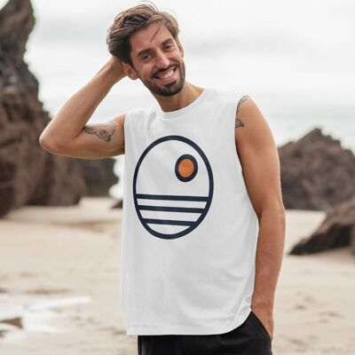 Camiseta sin mangas Sunset Surf