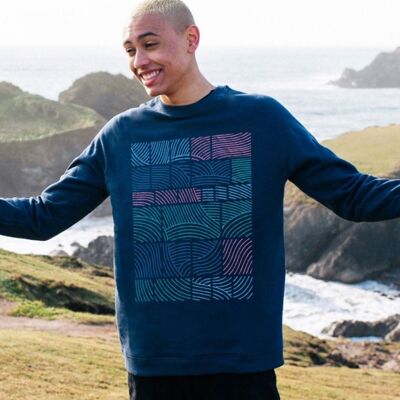 Sudadera con código Morse