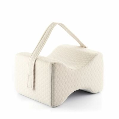 Cuscino ergonomico in memory foam per gambe e ginocchia con cinturino regolabile