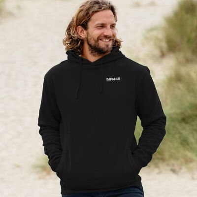 Sudadera con capucha con el logotipo de Rapanui para hombre