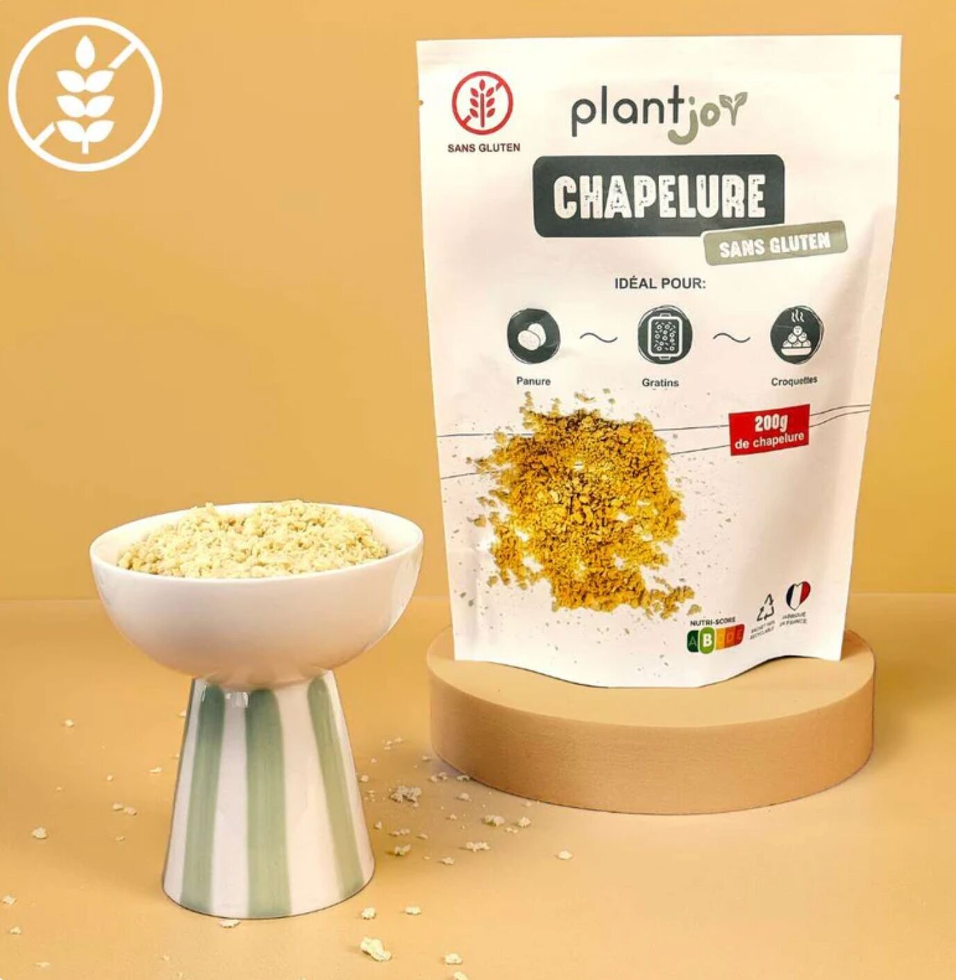 CHAPELURE SANS GLUTEN PLANTJOY