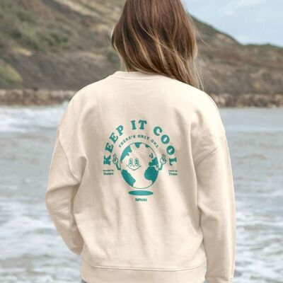 Sweat-shirt oversize Keep It Cool