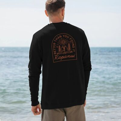 Sweat-shirt pour homme « Mieux que vous ne l'avez trouvé »